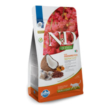 Bolsa de pienso Farmina N&D Quinoa Skin & Coat de arenque para gatos, vista lateral