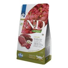 Bolsa de pienso Farmina N&D Quinoa Urinary de pato para gatos, vista lateral