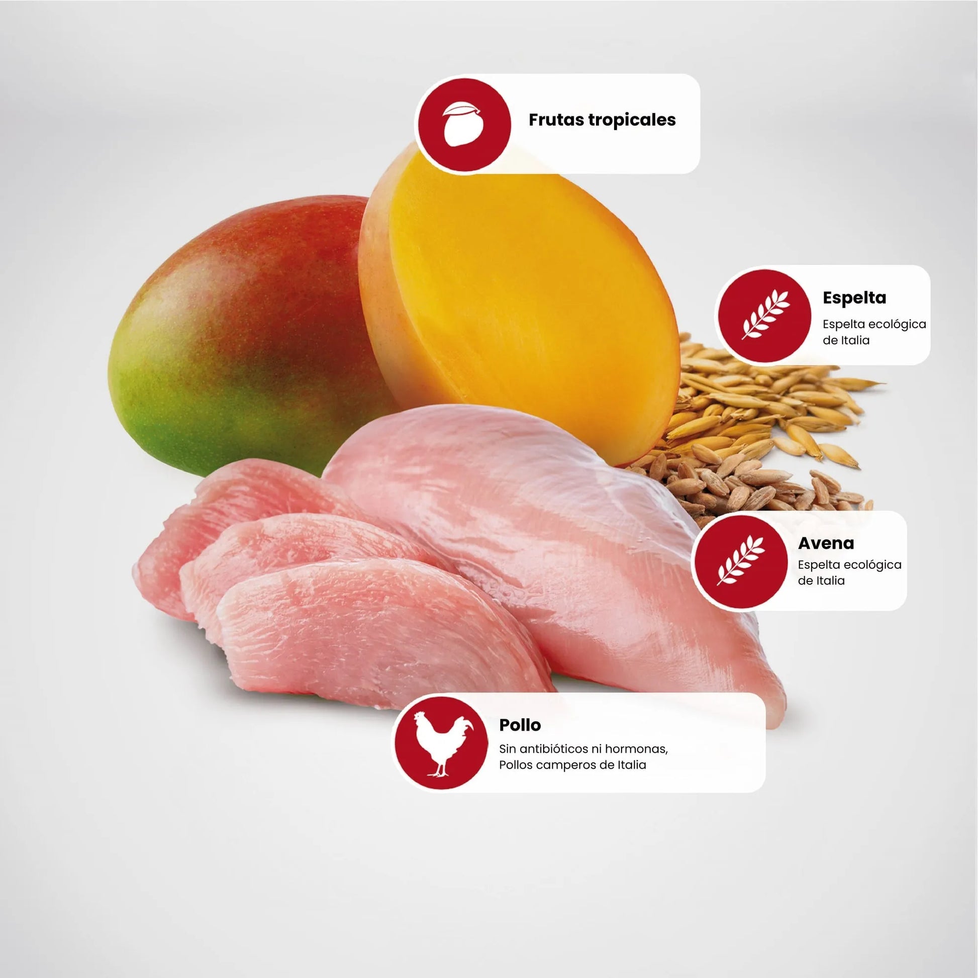 Pienso Farmina ND Tropical Selection Pollo - Frutas Tropicales Pack