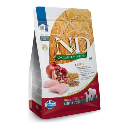 Pienso Farmina ND Ancestral Light Medium Maxi - Control Peso Razas Grandes