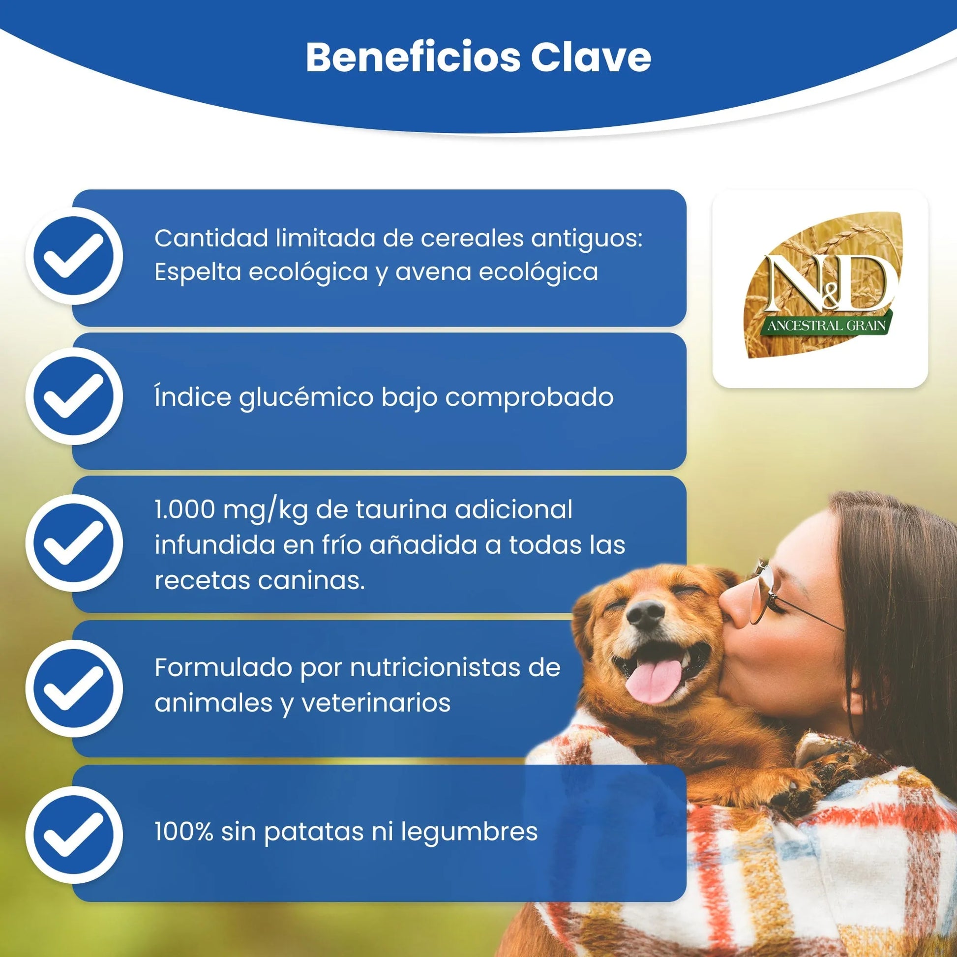 Pienso Farmina ND Ancestral Light Medium Maxi - Control Peso Razas Grandes