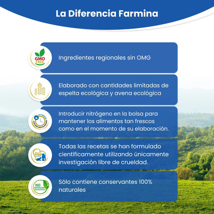 Alimento seco completo para perros adultos de talla mediana y grande