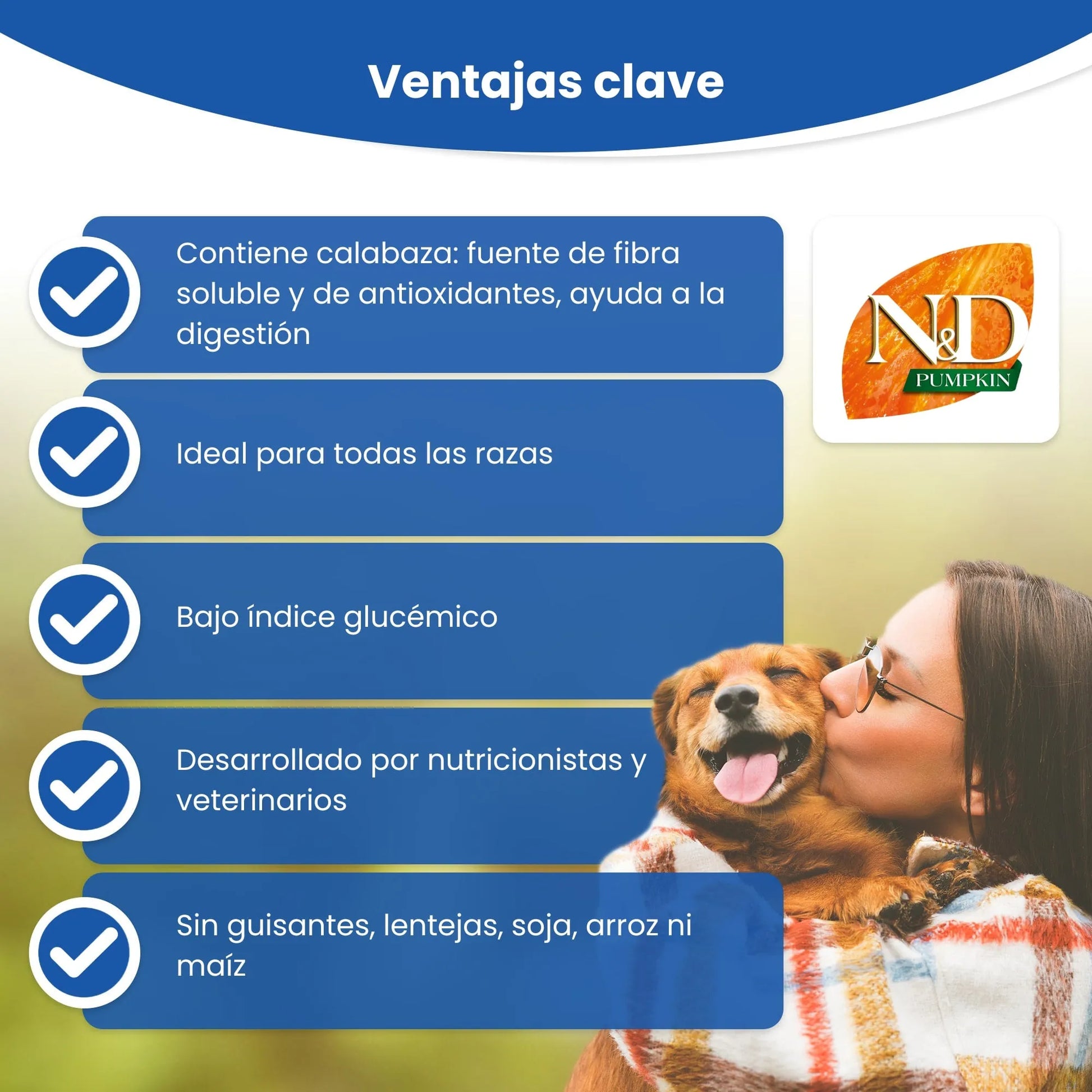 Pienso Farmina ND Pumpkin Mini Jabalí - Razas Pequeñas Perro