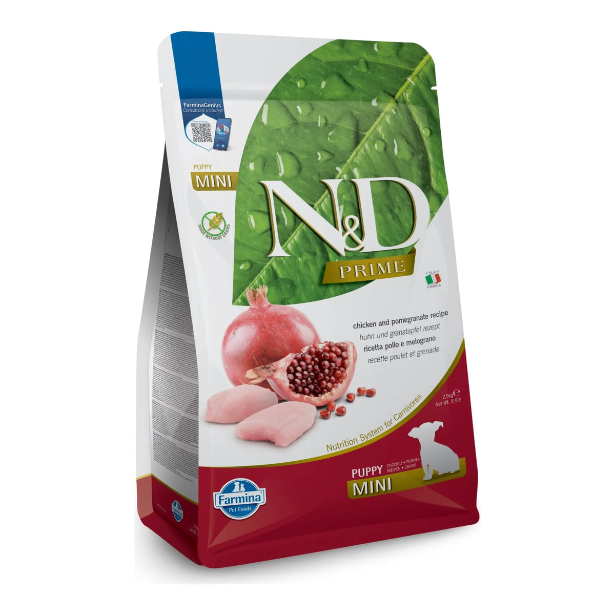 Saco de pienso cachorro Prime mini de Farmina N&D