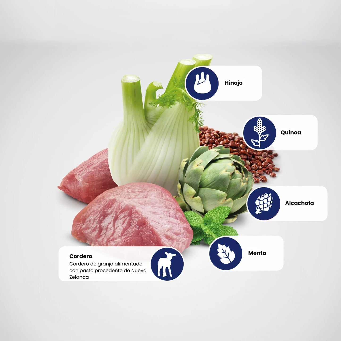 Pienso Farmina ND Quinoa Digestion Cordero Mini 2,5 Kg - Razas Pequeñas