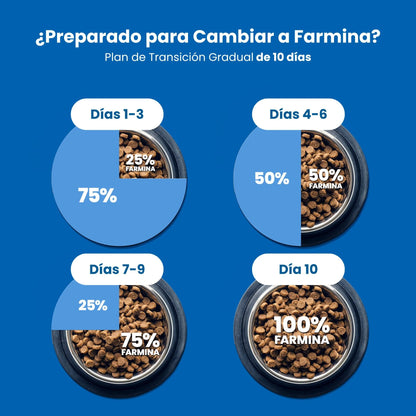 Bolsa de comida para perros pequeños mayores con cierre superior