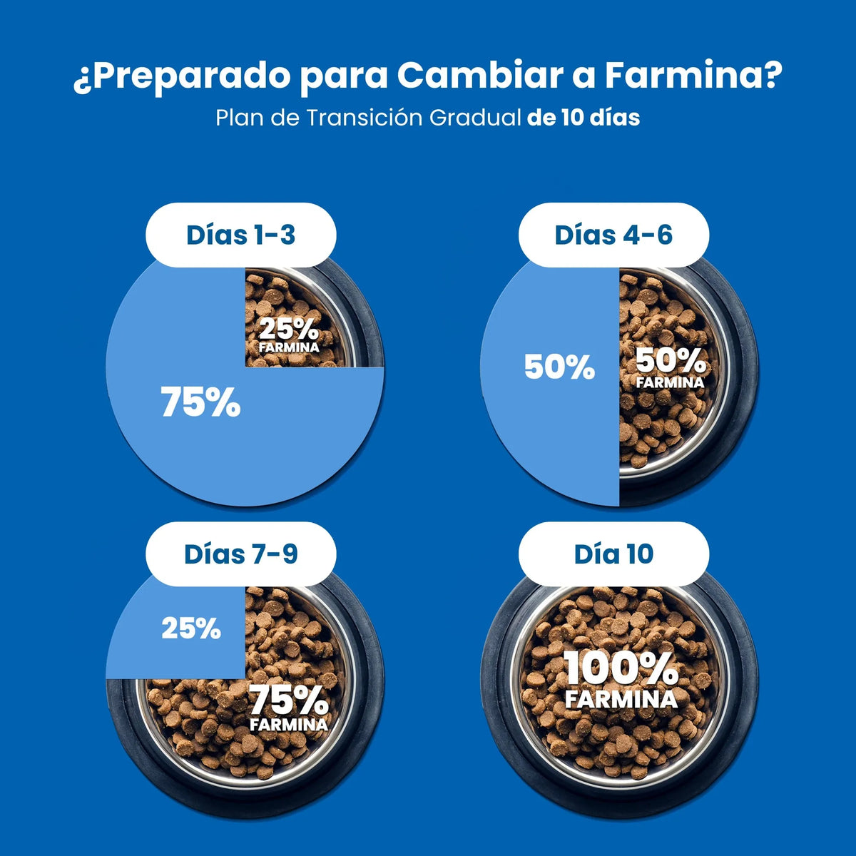Detalle del envase de comida seca para perros medianos y grandes