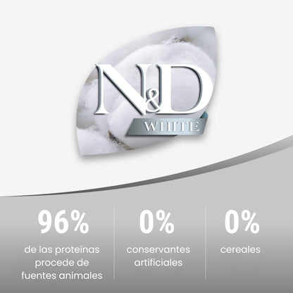 Logotipo de la línea sobre un fondo gris plateado, con tres cifras en destacado