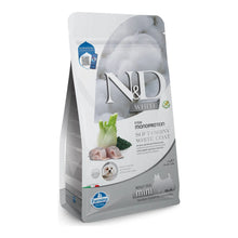 Saco del pienso Farmina White mini de lubina, espirulina e hinojo para perros adultos