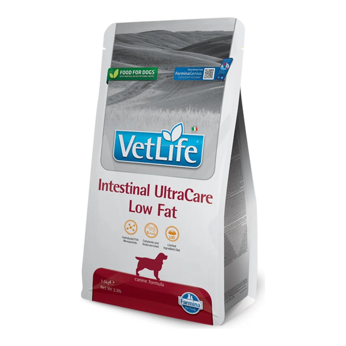 FARMINA VET LIFE DOG INTESTINAL ULTRACARE LOW FAT
