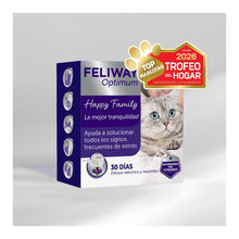 Difusor eléctrico de la gama Optimum de Feliway con su frasco de 48 ml