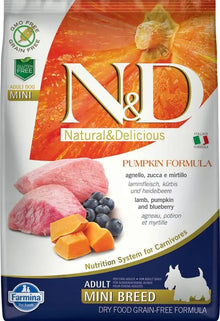 ND DOG PUMPKIN MINI CORDERO 7KG - Perro Raza Pequeña