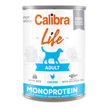 Latas Calibra Life de pollo con arroz: una lata de 400 g, EAN 8595706700030