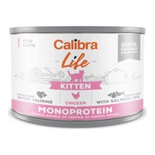 Latas Calibra Life de pollo para gatitos, una lata de 200 g, EAN 8595706700115