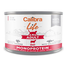 Latas Calibra Life de ternera para gatos adultos, una lata de 200 g, EAN 8595706700139