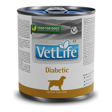 Comida húmeda Farmina Vet Life Diabetic para perros, caja de 6 latas de 300 g, EAN 8606014106411