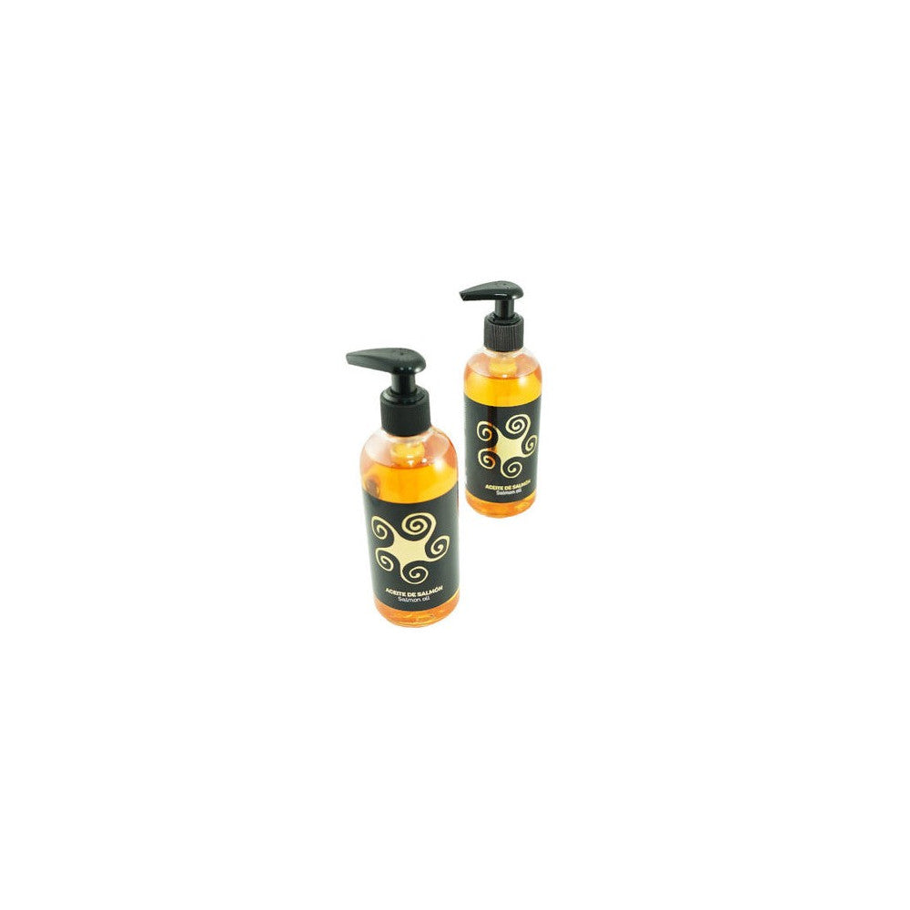 Dos botellas de aceite de salmón Lenda de 250 ml con dosificador, EAN 8435578260228