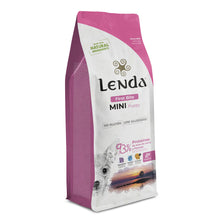 Saco de pienso natural Lenda Puppy Mini First Bite, para cachorros y hembras gestantes/lactantes de razas pequeñas.