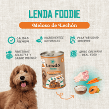 Infografía oficial del cochinillo con hierbas aromáticas, EAN 18435578201167