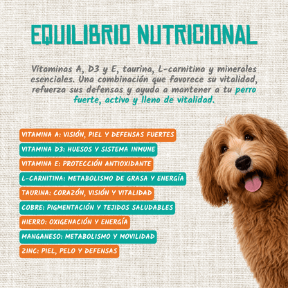 Vitaminas, taurina y oligoelementos de la receta de cochinillo, EAN 18435578201167