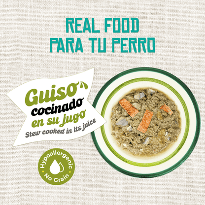 Plato de Lenda Foodie Mordiscos Atlánticos para perros cocinado en su propio jugo, EAN 18435578201198