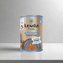 Lata de 380 g de Lenda Foodie Pavo Provenzal para perros, guiso de pavo, EAN 18435578201181