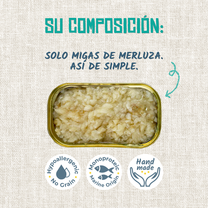 Composición oficial: solo lomo alto de merluza, EAN 18435578290086