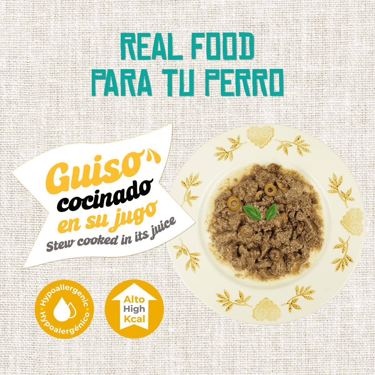 Plato de Lenda Foodie Tapenade Granjero para perros cocinado en su propio jugo, EAN 18435578201228