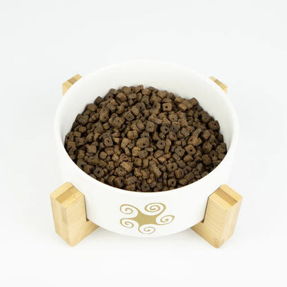 Pienso para perros pequeños Lenda Mini Meat and Fish servido en cuenco
