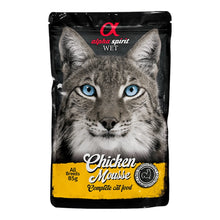 Mousse Alpha Spirit de pollo para gatos, sobre de 85 g, EAN 8436586311568