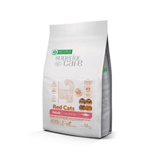 Saco de 1,5 kg de pienso Nature's Protection para gatos de pelo rojo con arenque y sin cereales