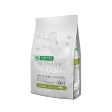 Saco de 1,5 kg de pienso Nature's Protection White Dogs para cachorros pequeños con pescado blanco y sin cereales