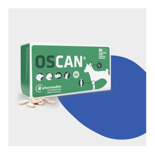 Estuche de Oscan comprimidos para cachorros y gatitos de Pharmadiet, 60 comprimidos, EAN 8437002582616
