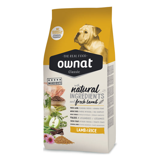 Ownat Classic Lamb & Rice Pienso Cordero y Arroz para Perro