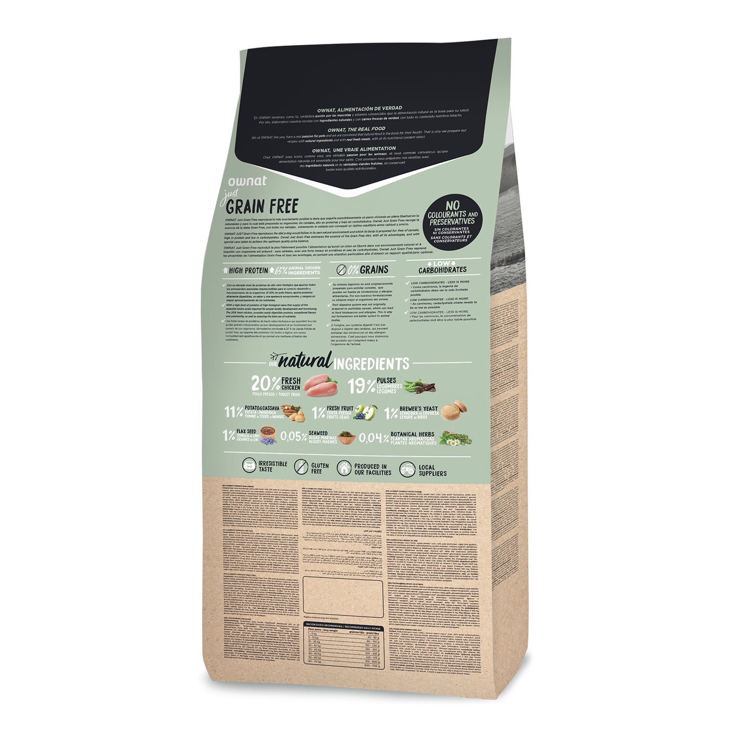 Ownat Just Grain Free Adult Pollo Pienso para Perro Adulto