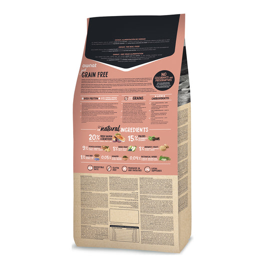Ownat Just Grain Free Salmón y Marisco Pienso para Perro Adulto