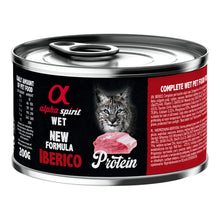 Paté Alpha Spirit de cerdo para gatos, lata de 200 g, EAN 8436586311186