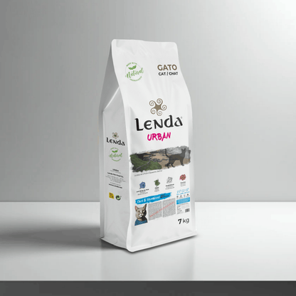 Saco de 7 kg del pienso Lenda Urban Indoor para gatos, EAN 8435578201627