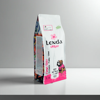 Saco del pienso Lenda Urban para cachorros, EAN 8435578201702 y 8435578201641