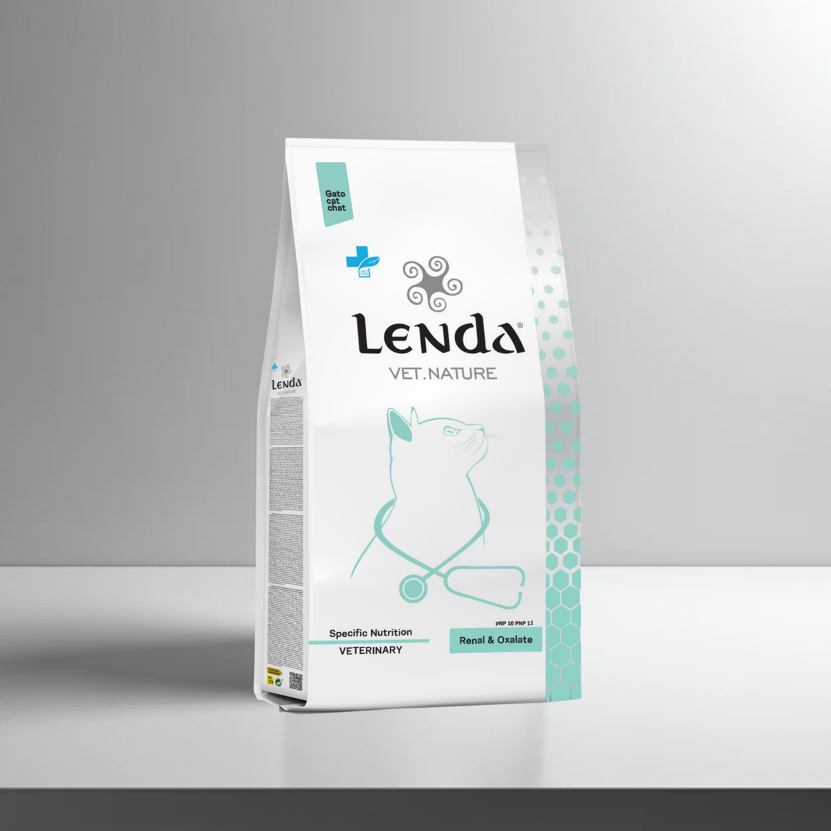 Saco de 2 kg del pienso Lenda Vet Renal para gatos, EAN 8435578250243