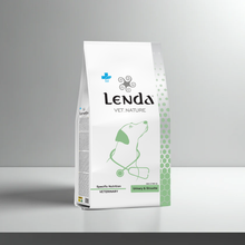 Saco del pienso Lenda Vet Urinary para perros, formatos de 2 y 10 kg, EAN 8435578250120 / 8435578250137
