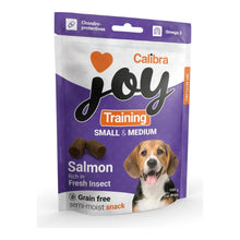 Premios de adiestramiento Calibra Joy de salmón e insecto, bolsa de 150 g, EAN 8595706701471