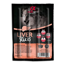 Ristra de 4 barritas Alpha Spirit de hígado para perros, 4 x 10 g, EAN 8437013576918
