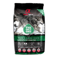Pienso Alpha Spirit The Only One Pato para perros adultos, saco de 3 kg, EAN 8436586310264