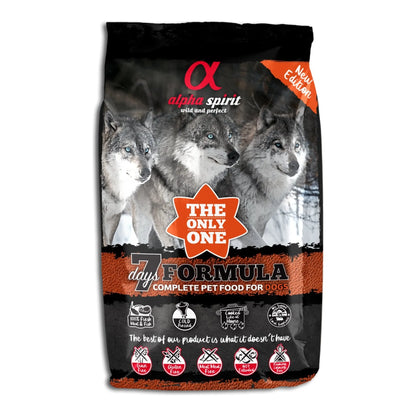 Alpha Spirit The Only One 7 Days para Perros, saco de 3 kg, EAN 8436586310325