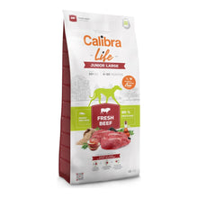Saco de pienso Calibra Life Junior Large de ternera, 12 kg, EAN 8595706701198