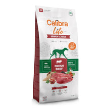 Saco de pienso Calibra Life Senior Large de ternera para senior de razas grandes