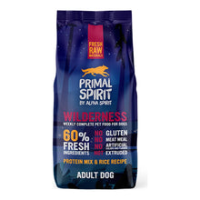 Pienso Primal Spirit 60% Wilderness para perros adultos, saco de 12 kg, EAN 8436586310851