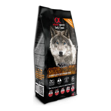 Saco Soft Food «Multi-Protein» de 1,5 kg fotografiado en vista de tres cuartos