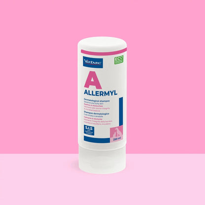 Allermyl Champú Dermatológico para Perros y Gatos con Picor y Piel Sensible
